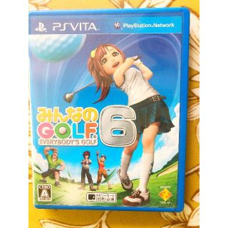 プレイステーションヴィータ(PlayStation Vita)のみんなのゴルフ6★PS VITA(携帯用ゲームソフト)