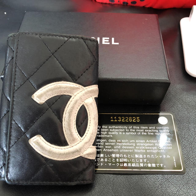 CHANELカンボンラインキーケース CHANELカンボンラインキーケース