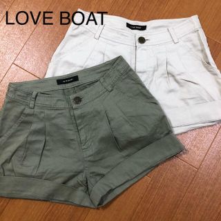 ラブボート(LOVE BOAT)の２枚セット☆LOVE BOATショートパンツ(ショートパンツ)