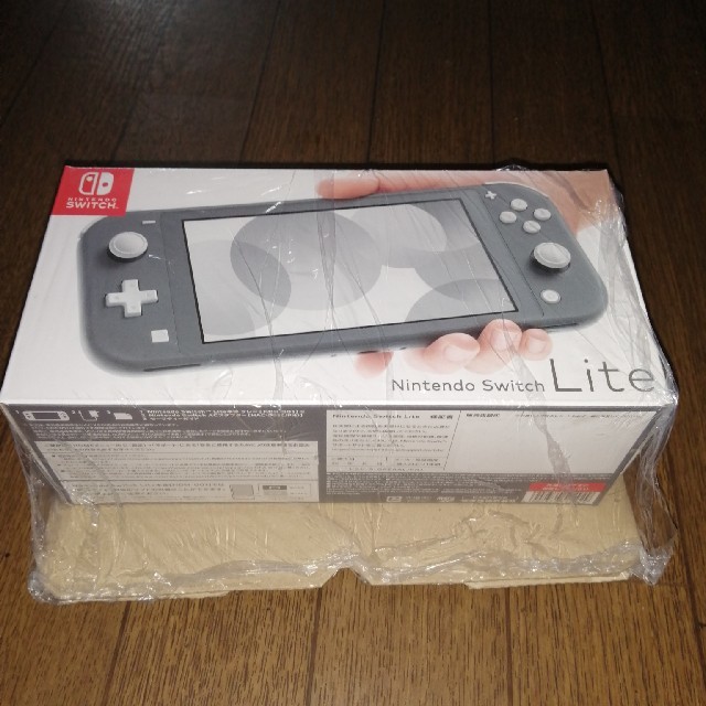 家庭用ゲーム機本体送料無料　Nintendo Switch Lite 1年保証内新品未開封グレー