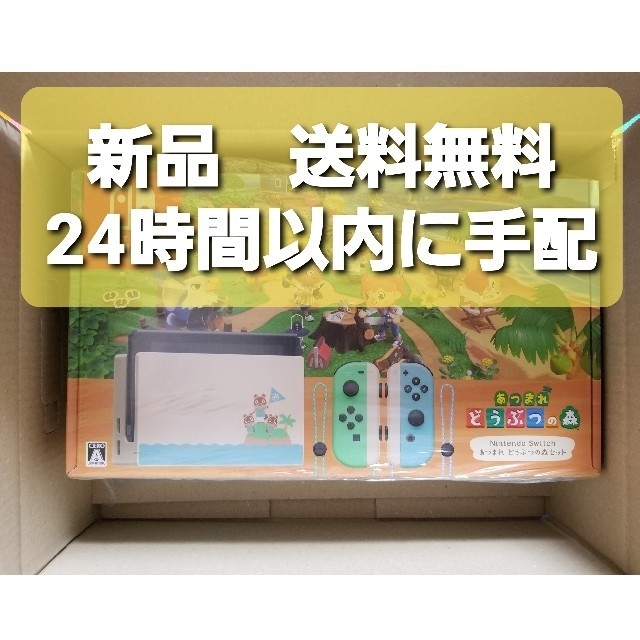 家庭用ゲーム機本体新品未開封　Nintendo Switch　あつまれどうぶつの森セット