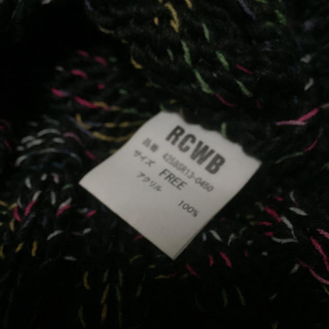 RODEO CROWNS(ロデオクラウンズ)のロデオクラウンズ♡ミックスニット帽♡ レディースの帽子(ニット帽/ビーニー)の商品写真