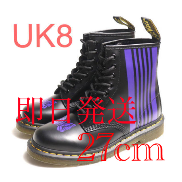 ニードルス27 Needles Dr. Martens  Stripe Boot