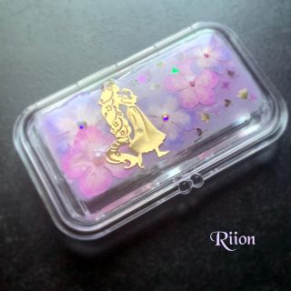 ❁﻿.ꫛꫀꪝ❁﻿.ラップンツェル押し花印鑑ケースの通販 by ‪‪✧RIION‬‬‬ ...