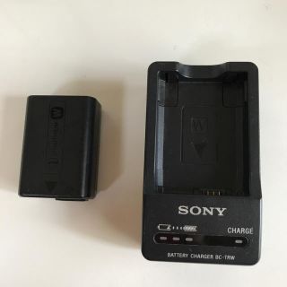 ソニー(SONY)のSONY純正充電器BCーTRW バッテリー　NPーFW50(バッテリー/充電器)