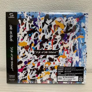 ワンオクロック(ONE OK ROCK)の【新品未開封】シール付初回限定版　ワンオク　Eye of the storm (ポップス/ロック(邦楽))