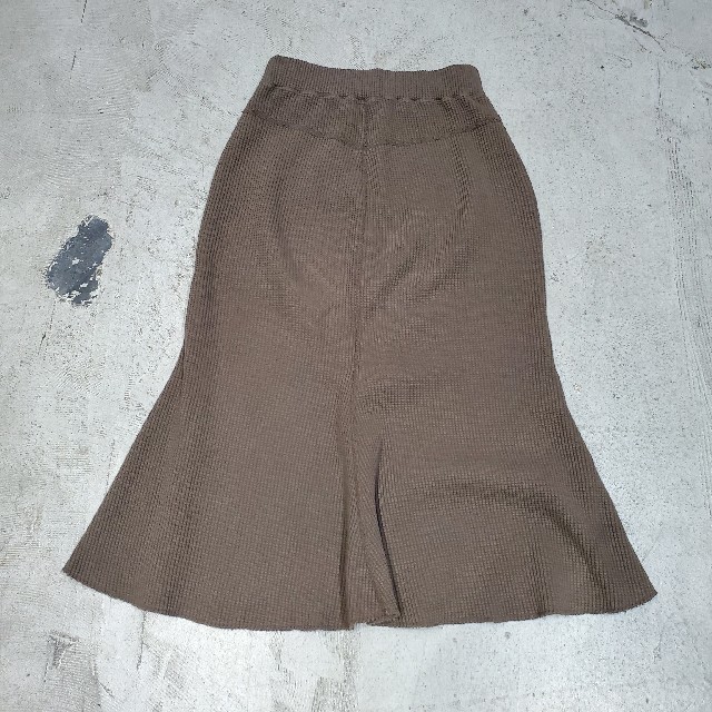PHEENY(フィーニー)の17ss PHEENY フィーニー ビッグ ワッフル マーメイド スカート 1 レディースのスカート(ひざ丈スカート)の商品写真