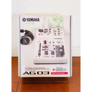 ヤマハ(ヤマハ)のYAMAHA AG03 ミキシングコンソール(PC周辺機器)