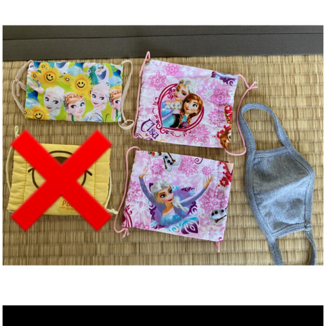 プーさんのマスク専用 ハンドメイドのハンドメイド その他(その他)の商品写真