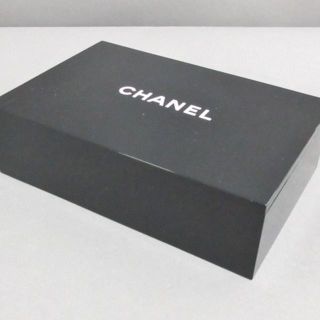 シャネル(CHANEL)のシャネル 小物 黒×白 小物入れ/ミラー付き(その他)