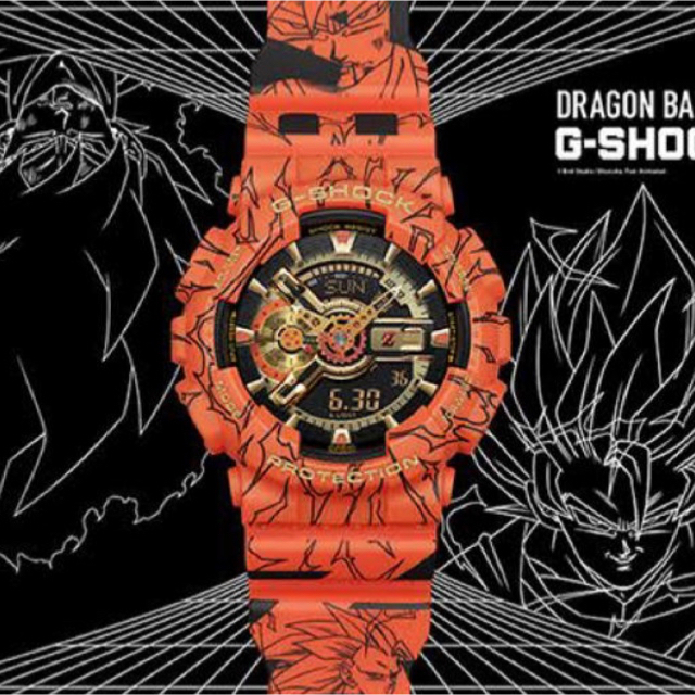 G-SHOCK - 新品 限定品 正規品 G-SHOCK × DRAGONBALL Z コラボ 時計の ...