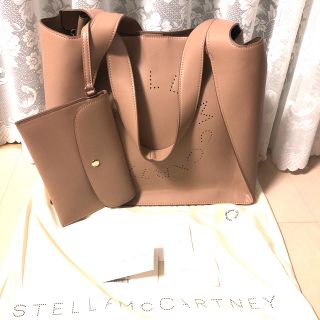 ステラマッカートニー(Stella McCartney)の美品　ステラマッカートニーのロゴトート(トートバッグ)