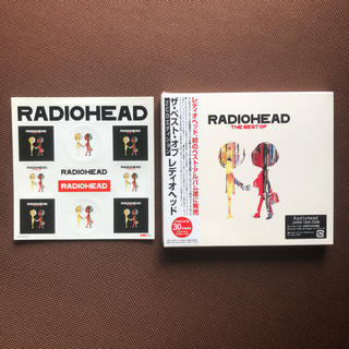 RADIOHEAD ステッカー＋CD(ポップス/ロック(洋楽))