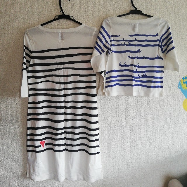 PETIT BATEAU(プチバトー)の新品タグ付き　プチバトー　ツモリチサト　コラボ キッズ/ベビー/マタニティのキッズ服女の子用(90cm~)(ワンピース)の商品写真