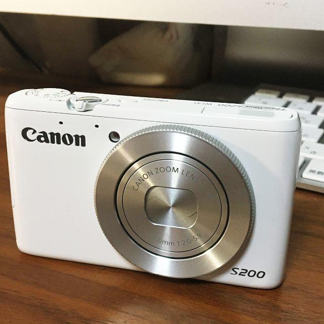 Canon デジタルカメラ PowerShot S200 再出品コンパクトデジタルカメラ