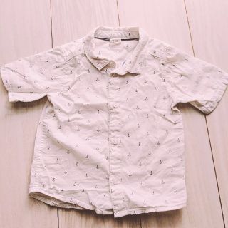 エイチアンドエム(H&M)の【75-80サイズ】Ｈ＆Ｍ 半袖シャツ(シャツ/カットソー)