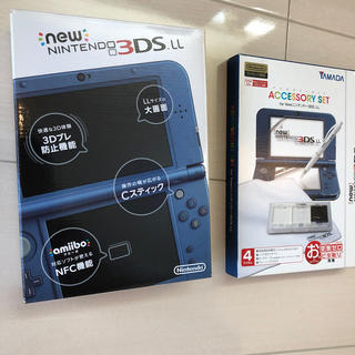 Nintendo 3DS NEW ニンテンドー 本体 LL メタリックブルー(携帯用ゲーム機本体)