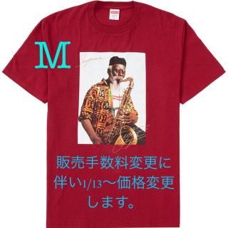 シュプリーム(Supreme)のSupreme Pharoah Sanders Tee Cardinal M(Tシャツ/カットソー(半袖/袖なし))