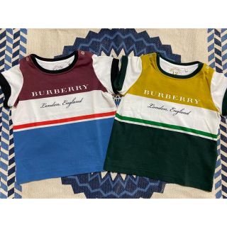 バーバリー(BURBERRY)の【美品】Burberry バーバリー Tシャツ 12M(JP約80cm)(Ｔシャツ)