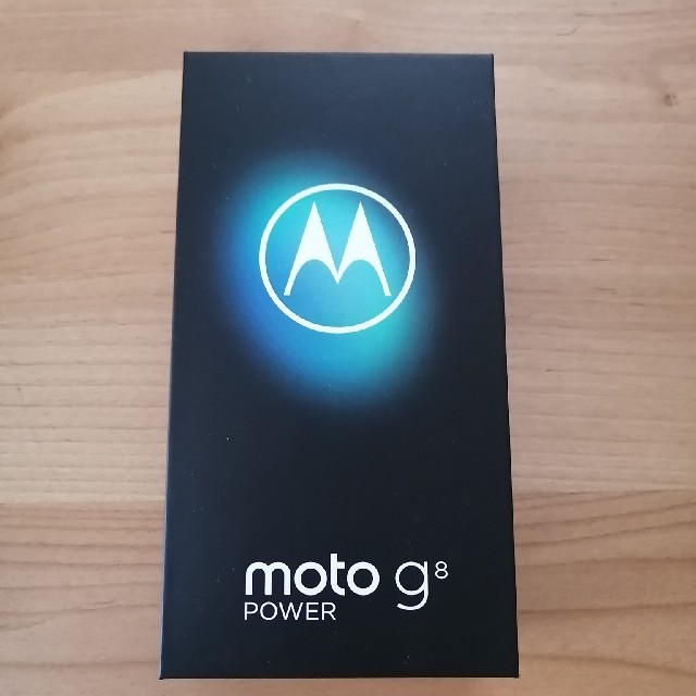 納品書付【新品送料込】モトローラ moto g8 power カプリブルー