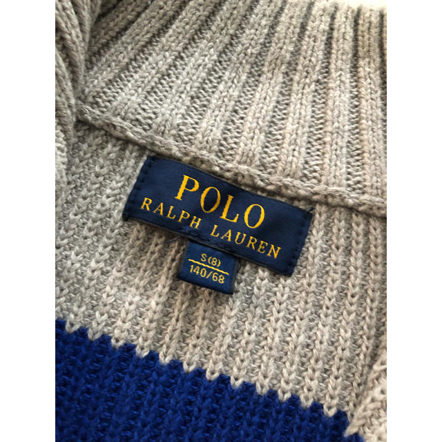 POLO RALPH LAUREN(ポロラルフローレン)のラルフローレンニット秋物アウター キッズ/ベビー/マタニティのキッズ服男の子用(90cm~)(ジャケット/上着)の商品写真