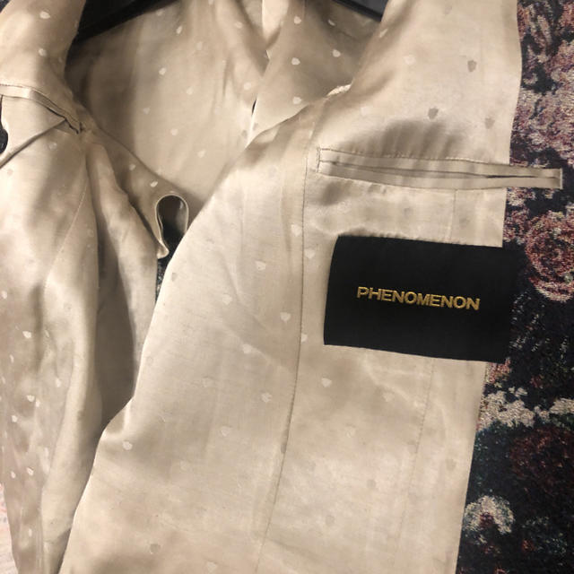 PHENOMENON(フェノメノン)のPHENOMENON  13ss ジャガード織り　フラワージャケット メンズのジャケット/アウター(テーラードジャケット)の商品写真