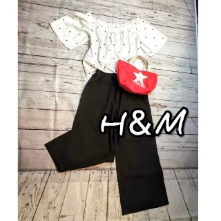 エイチアンドエム(H&M)の人気のH＆M オフショルトップス Mサイズ (カットソー(半袖/袖なし))