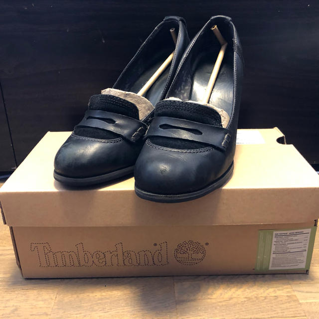 Timberland(ティンバーランド)のTimberland W NEVALI LOAFER BLACK/NOIR レディースの靴/シューズ(ハイヒール/パンプス)の商品写真