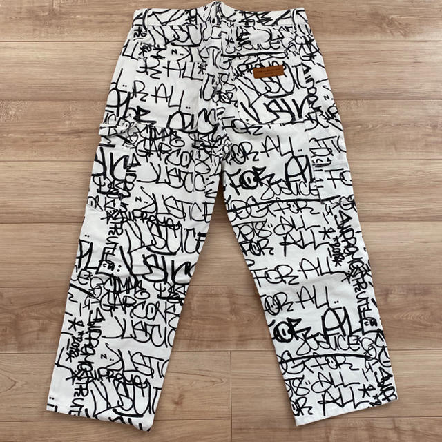 Supreme COMME des GARCONS 白 ペインター パンツ 34 『1年保証』 8820