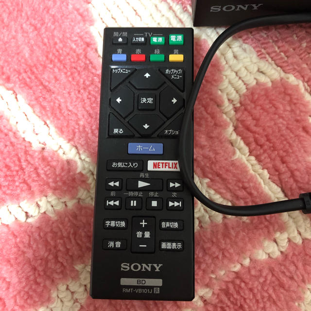 SONY(ソニー)のSONY ブルーレイ　DVD プレーヤー スマホ/家電/カメラのテレビ/映像機器(ブルーレイプレイヤー)の商品写真