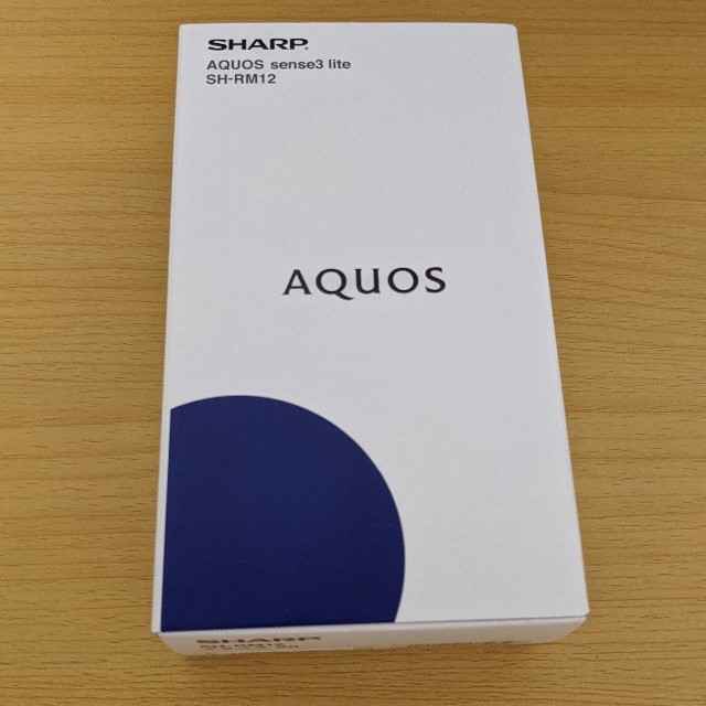 AQUOS sense3 lite ブラック　64GB simフリー