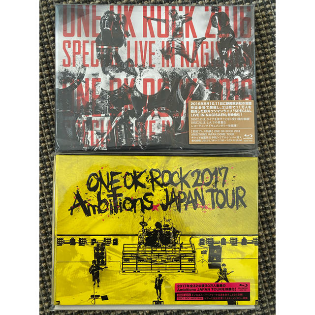 ONE OK ROCK ライブ Blu-ray 初回 セット ワンオクロック - ミュージック