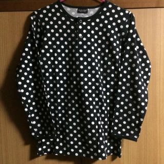 マリメッコ(marimekko)のドット柄カットソー(カットソー(長袖/七分))