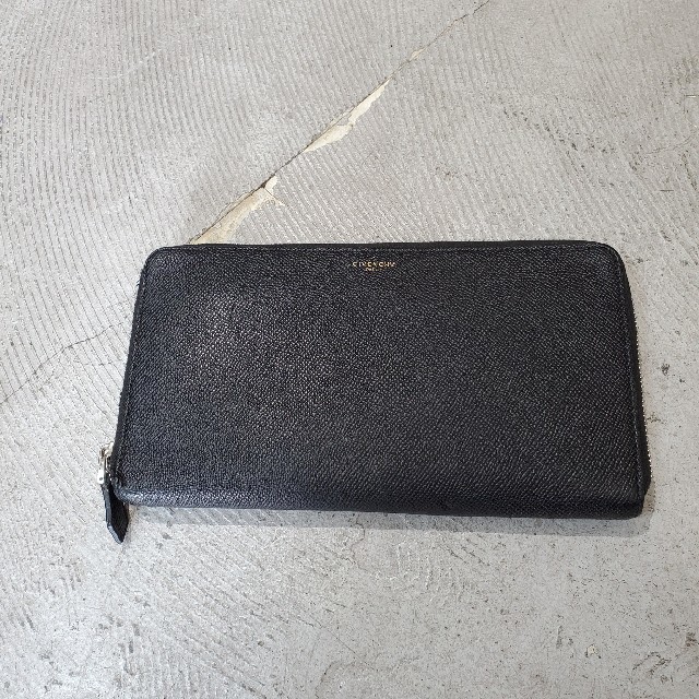 GIVENCHY ジバンシー 財布 長財布 ラウンドファスナー ブラック GIVENCHY ジバンシー 財布 長財布 ラウンドファスナー ブラック