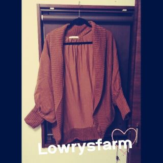 ローリーズファーム(LOWRYS FARM)のLowrysfarm＊ｷｬﾒﾙﾎﾞﾚﾛ(ポンチョ)