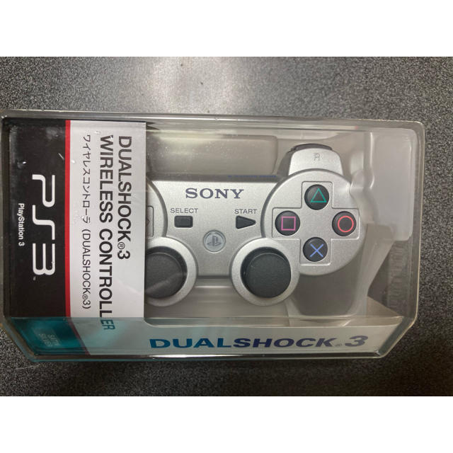 新品未開封 PS3 デュアルショック3 サテンシルバー DUALSHOCK3のサムネイル