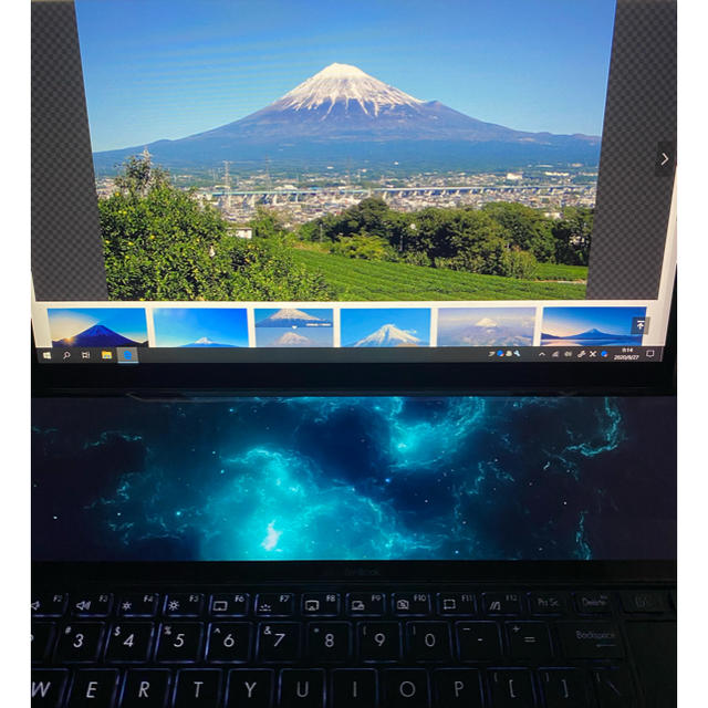 上位モデル　ASUS  UX481FL ZenBook Duo 中国版