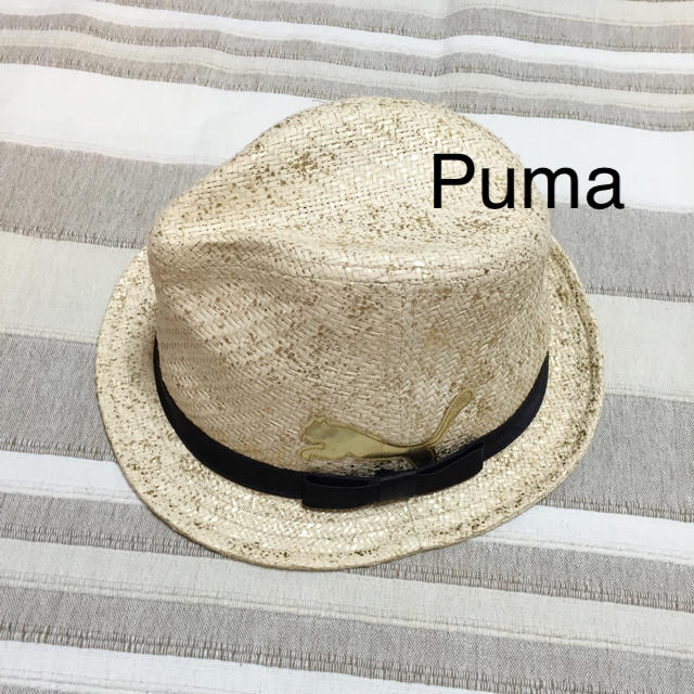 PUMA(プーマ)のプーマの麦わらハット レディースの帽子(ハット)の商品写真