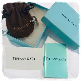 ティファニー(Tiffany & Co.)の ティファニー フック＆アイ リング・指輪 シルバー925 x K18(リング(指輪))