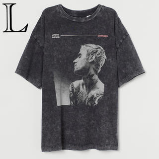 エイチアンドエム(H&M)のJustin Bieber Merch ジャスティン・ビーバー Ｈ＆Ｍコラボ(Tシャツ(半袖/袖なし))