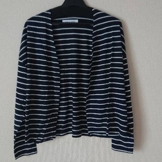 アズールバイマウジー(AZUL by moussy)のAZUL ボーダーカーディガン(カーディガン)