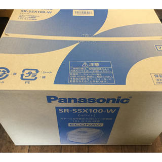 パナソニック(Panasonic)のIHｼﾞｬ-炊飯器SR-VSX109の次期商品　SR-VSX100-W同等品❗️(炊飯器)