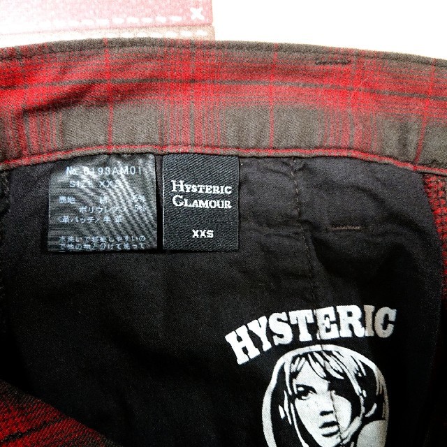 HYSTERIC GLAMOUR(ヒステリックグラマー)の定価18690円ヒステリックグラマー ショートパンツ レディースのパンツ(ショートパンツ)の商品写真