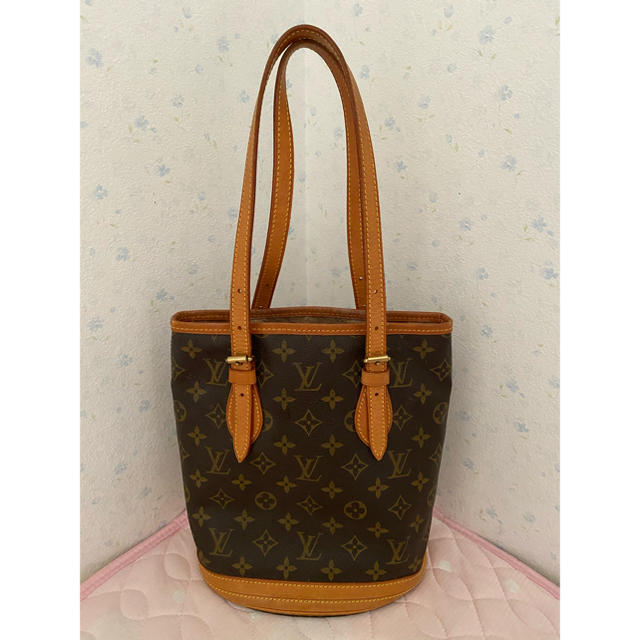 ルイヴィトン LOUIS VUITTON モノグラム バケツ　ショルダーバッグ