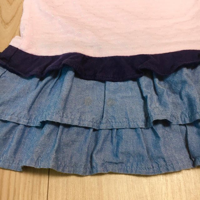 mikihouse(ミキハウス)のミキハウス ワンピース 100cm キッズ/ベビー/マタニティのキッズ服女の子用(90cm~)(ワンピース)の商品写真