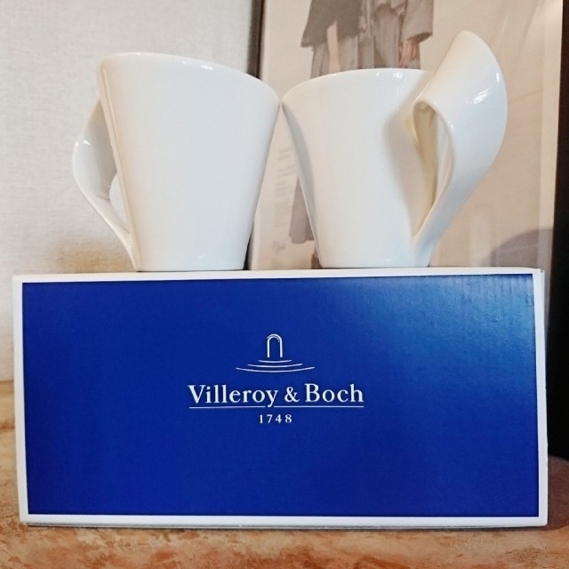 ●Villeroy&Boch● ニューウェイブカフェ マグ ペア 1