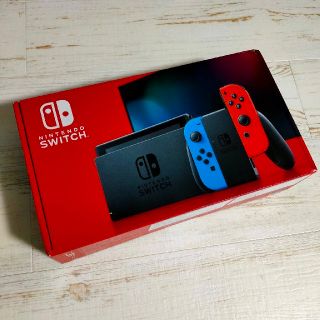 ニンテンドースイッチ(Nintendo Switch)の新モデル！Nintendo Switch (L) ネオンブルー/(R) ネオ(家庭用ゲーム機本体)