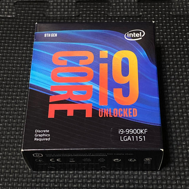 特別セーフ Intel Core i9-9900KF PCパーツ