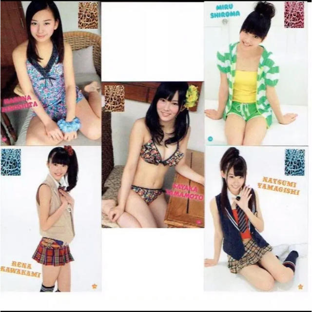 NMB48 - 【貴重】NMB48 2011年のトレカ 5枚セット 山本彩 白間美瑠の