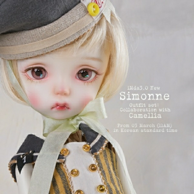 新品未使用 imda3.0 Simonne ドール本体 soomぬいぐるみ/人形